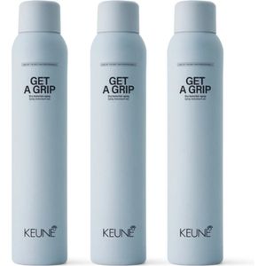 3 stuks - Keune - Get a Grip - Dry Texturizer Spray 200 ml