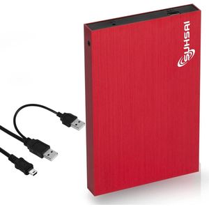 Draagbare Externe Harde Schijf 1TB - USB 2.0 - Slanke 2,5 Inch HDD voor PC, Laptop en MAC