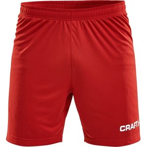 Craft Squad Short Solid Heren Sportbroek - Maat M  - Mannen - rood/wit