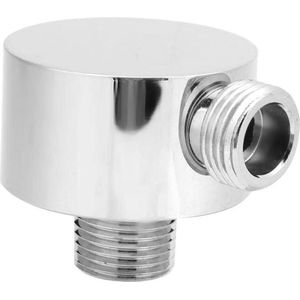 Messing ronde handheld douche muur connector - Vervangende verstelbare muur voeding elleboog - Douche slang accessoires