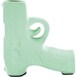 Housevitamin Vaas - Pistool - Keramiek - Waterdicht -12x5x12cm - mint groen