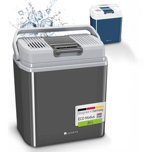 Elektrische koelbox 24L voor auto, camper en camping - thermisch, koud en warm