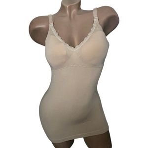 Corrigerende Hemd Naadloos - Bamboe- 6164 - M/L beige