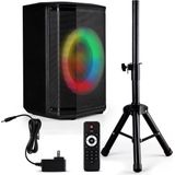 Pyle - Portable Bluetooth Speaker - 120W - Met 8 inch Woofer - TWS Functie - Microfoon Ingang - USB/Micro SD/FM Radio