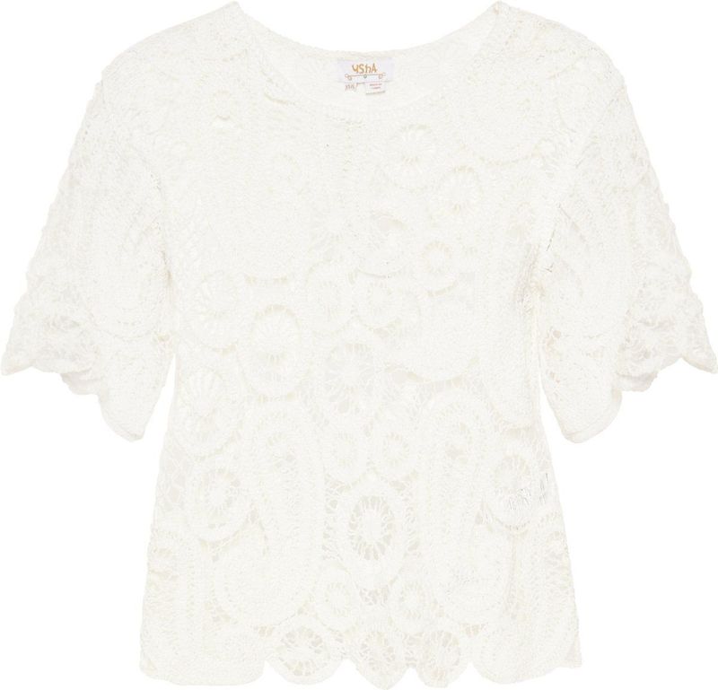 usha - FESTIVAL - Blouse - Wit - Blouseshirt