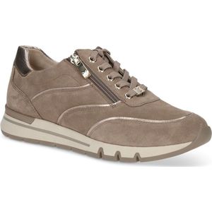 Caprice - 9-23752-43 - Dames Sneaker - Zwart - Leren Bovenwerk