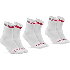 Zomerfietssokken Set van 3 - Ademende en Comfortabele Sokken voor Wielrennen en Cycling