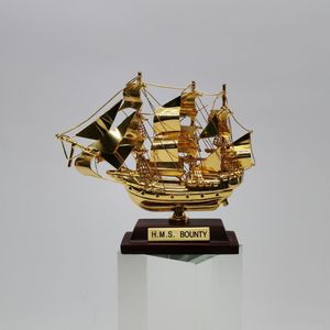 Vintage Nautical Maritiem Miniatuur Bootje ""H.M.S. Bounty