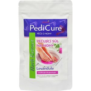 Pedicure badzout met lavendel olie: verzacht en regenereert effectief de belaste huid van de voeten. Het ontspanningsbad is ook geschikt bij huidproblemen zoals eczeem en schimmels