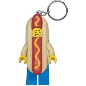 LEGO LED Sleutelhanger Man in Hotdogpak