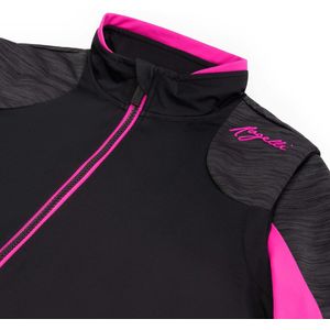 Rogelli Glory Fietsjack Winter - Dames - Zwart, Grijs, Roze - Maat XS