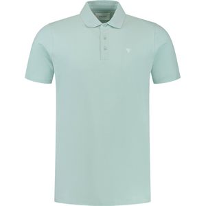 Purewhite - Heren Slim fit T-shirts Polo SS - Mint - Maat XXL