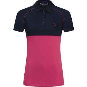 Giorgio Di Mare Polo Shirt Korte Mouw Katoenen Pique Dames Navy - S