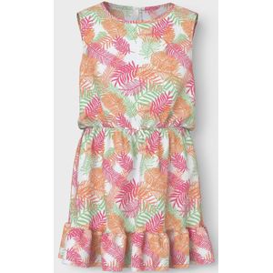Name It mini meisjes jurk VINAYA Arcadian Green FRESH TROPICAL Regular Fit