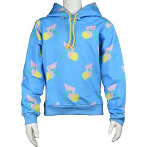 Hoodie Shapes on blue, Louise Le Loup - kids Sweat French Terry - Unisex