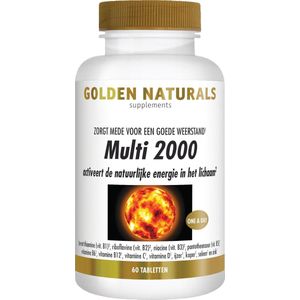 Golden Naturals Multi 2000 60 tabletten