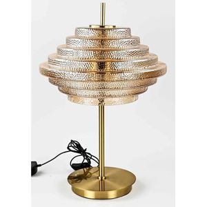 LeJoy tafellamp Amber - goud - tafel lamp - decoratieve led lamp - luxe design - sfeerlamp - woonkamer lamp - slaapkamer lamp