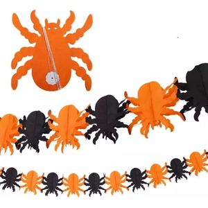 Akyol - Halloween slinger - Halloween accessoire – spinnen slinger – heks - griezelig – eng – trick or treat – decoratie - verjaardag – verassing – happy halloween – cadeau – versiering -horror -slingers voor halloween