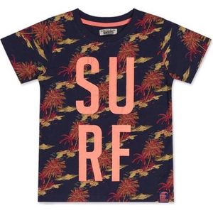 DJ Dutchjeans Shirt 'Surfrider' Navy Maat 92