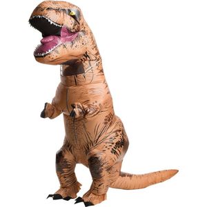 Opblaasbaar T-rex Dinosaurus kostuum - Dinosaurus pak - Dinopak volwassenen - Carnaval