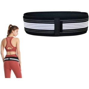 Postpartum bekkenband - Postpartum buikband - Zwangerschaps- en postpartum zwangerschapsband - Ademende buikband - Ischiasband - Heupband - Geschikt voor postpartum, kantoorwerk en lichaamsbeweging - Zwart