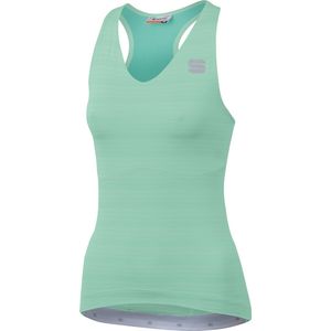 Sportful Fietsshirt Mouwloos voor Dames Groen - SF Kelly W Top-Acqua Green - L