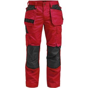 Jobman 2322 Trousers HP 65232220 - Rood/Zwart - D116