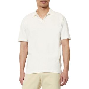 Marc O'Polo Regular Cotton Linen Mix Poloshirt Mannen - Maat XL