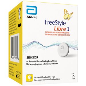 Freestyle Libre 3 - Glucose Sensor Diabetes Freestyle Libre Glucose Meter
