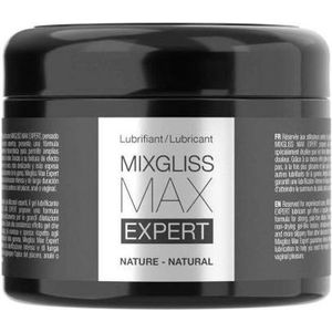 Mixgliss Max Expert Nature - Glijmiddel - Waterbasis - Ontspannend Effect - Ideaal voor Anaal - 250ml - Handige Pot (hersluitbaar)