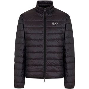 Emporio Armani EA7 - Winterjas - Zwart - Ganzendons - Technische Stof
