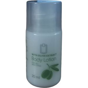 Body lotion - 50 stuks - Huidverzorging - Zuiver Wit