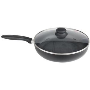 Brabantia Hapjespan met deksel 28cm non-stick