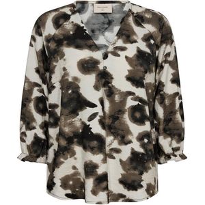 Freequent Blouse Fqjulie Blouse 24465 Moonbeam W Black Dames Maat - L