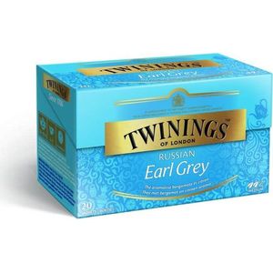 Twinings Earl grey Russian 20 zakjes