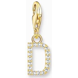 Thomas Sabo - 1967-414-14 - Charm - Dames - 925er Zilver Geel Verguld - Letter D
