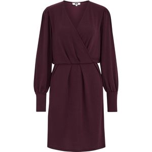 WE Fashion - Jerseyjurk - Met Glittergaren - Regular Fit - V-hals - Ballonmouwen