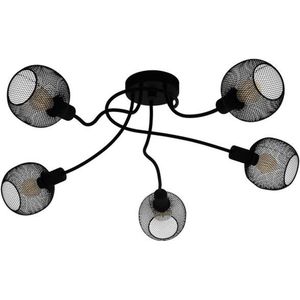 EGLO Wrington 1 Plafondlamp - E14 - Ø 75,5 cm - Zwart