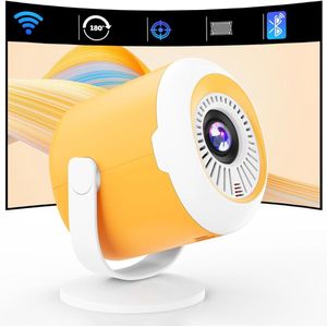 White-Label® Mini Beamer - Projector met Wifi - Bluetooth