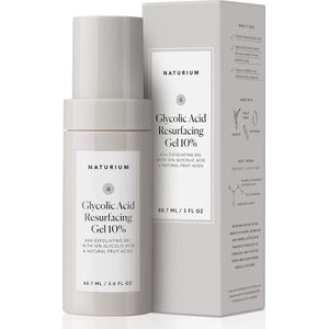 Naturium Glycolic Acid Resurfacing Gel 10% - AHA - Fruit - Anti-Aging - Fijne lijntjes & Rimpels - Poriën & oneffenheden - 88.7ml