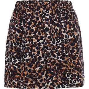 LOOXS 10sixteen 2233-5777-860 Meisjes Rok - Maat 116 - Zwart dessin van 100% viscose