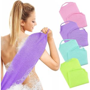 Retractable bath towels bath scrub Washandje (1 stuk)