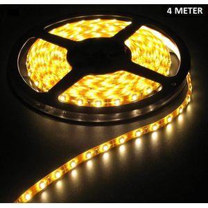 LED Strip Warm Wit - 4 Meter - 60 LEDS Per Meter - Waterdicht