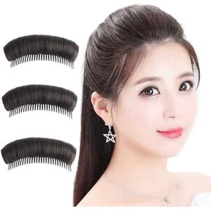 Inovra - Haar Basis Kammen Set voor Vrouwen - Pluchtig Haar Volume Accessoires - Zwart - 3 Stuks