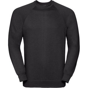 Classic Crew Neck Sweatshirt 'Russell' Black - XL