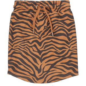 DJ Dutch meiden rok met zebraprint Camel