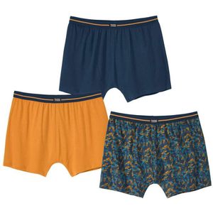 ATLAS FOR MEN - Set van 3 comfortabele boxershorts - Heren - Verkrijgbaar in grote maten - 4XL