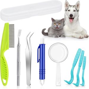 Lexium Tekentang - Tekenpincet - Tekenverwijderaar - Tekenpincet mens - Teek pincet - Tekenlasso - Tekenhaak - Tekentang voor honden en katten