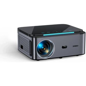 Xiwbsy - 8G Manual Focus1 - Beamer - Projector Beamer - Mini Meamer - 4k - Full HD 1080P - 1920x1080dpi - Automatische focus - met WiFi - 25000Lumens - 108W - Zwart