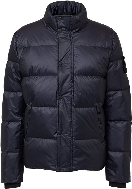 Buitenjas - Korte Gewatteerde Jas - Premium Donsvulling - Fleece Voering